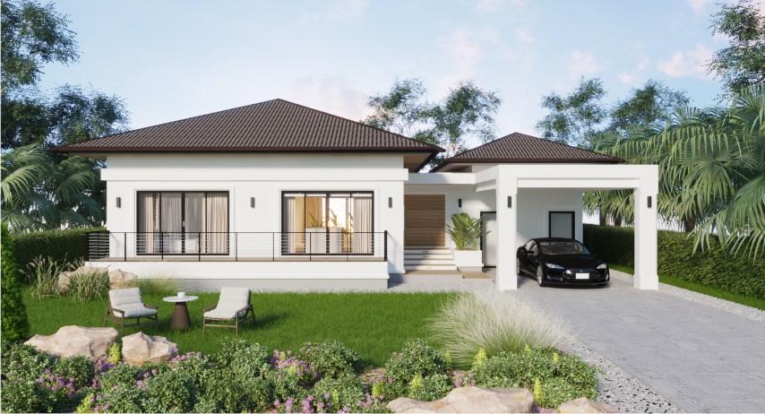 Herausragende Villa zum Kauf nahe Golf Club in Hua Hin Thailand