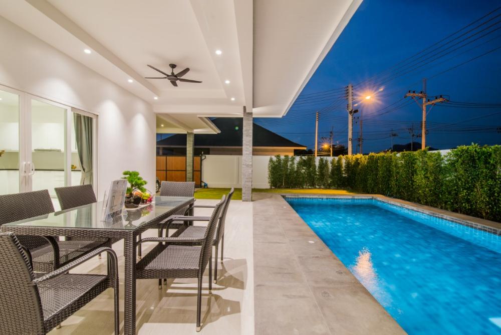 Luxus Pool Villa B von Aria in Thap Tai, Hua Hin Thailand