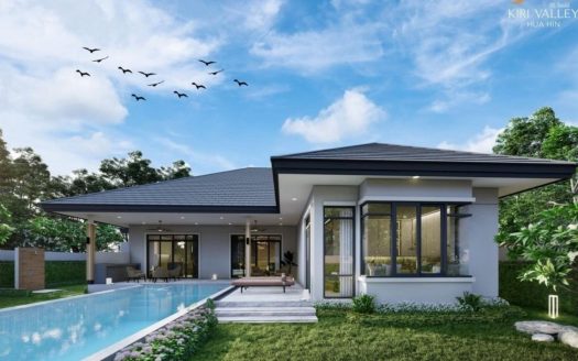 Exklusive Poolvillen in ruhiger, naturnaher Lage in Kiri Valley Hua Hin, Thailand