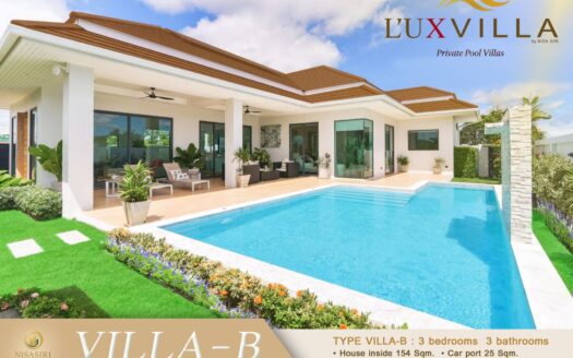 Luxusvilla L’UX Wang Pong – Wohnen im exklusiven Süden von Hua Hin, Thailand