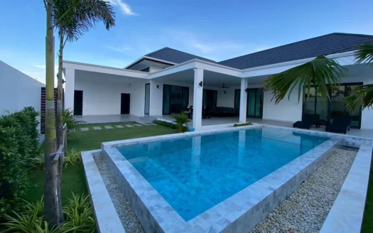 Neue Villen mit Pool – 2 Schlaf- 3 Badezimmer für einen Super Preis in Hua Hin, Thailand